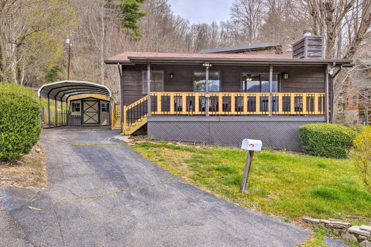 Cozy Maggie Valley Cabin, 1 Mi To Tube World! Villa Buitenkant foto